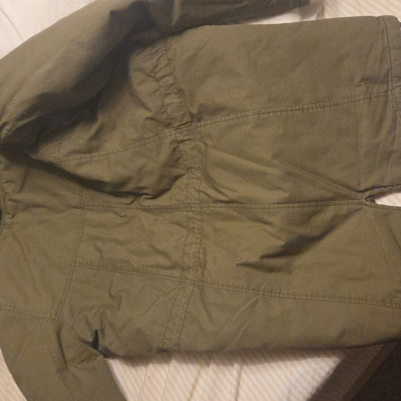 Pull And Bear Fur Parka Coat Jacket - Picture 8 of 10